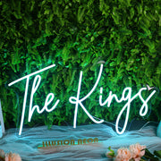 The Kings Blue Neon Sign