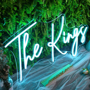 The Kings Blue Neon Sign