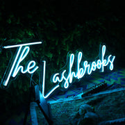 The Lashbaooks Neon Sign