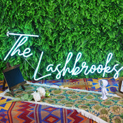 The Lashbaooks Neon Sign