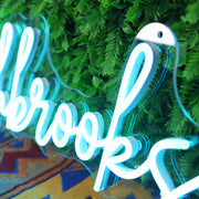 The Lashbaooks Neon Sign