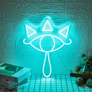 The Legend of Zelda Sheikah Lens of Truth Neon Sign