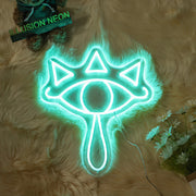 The Legend of Zelda Sheikah Lens of Truth Neon Sign