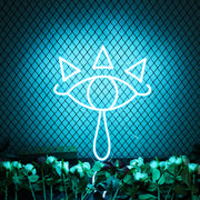 The Legend of Zelda Sheikah Lens of Truth Neon Sign