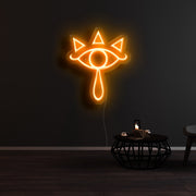 The Legend of Zelda Sheikah Lens of Truth Neon Sign