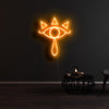 The Legend of Zelda Sheikah Lens of Truth Neon Sign