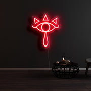 The Legend of Zelda Sheikah Lens of Truth Neon Sign