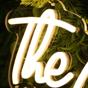 The Lykes Yellow Neon Sign