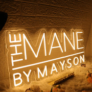 The Mane By Mayson Yellow Neon Sign