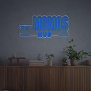 The Momos Hub LED Neon Sign