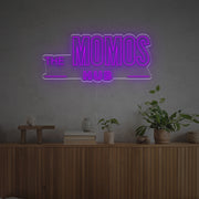 The Momos Hub LED Neon Sign