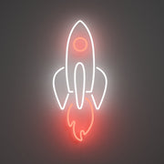 The Rocket Neon Sign