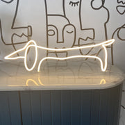 The Sausage Dog Neon Sign