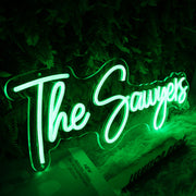 The Sawyers Green LED Neon Sign