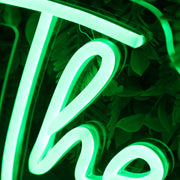 The Sawyers Green LED Neon Sign