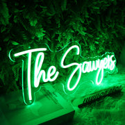 The Sawyers Green Neon Sign