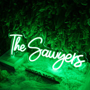 The Sawyers Green Neon Sign