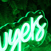 The Sawyers Green Neon Sign