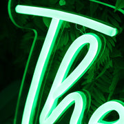 The Sawyers Green Neon Sign