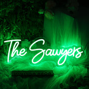 The Sawyers Green Neon Sign