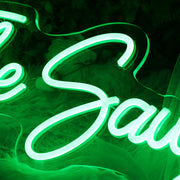 The Sawyers Green Neon Sign