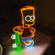 The Simpsons Bart Simpson Neon Sign