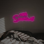 The Simpsons LED Neon Sign