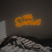 The Simpsons LED Neon Sign