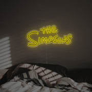 The Simpsons LED Neon Sign