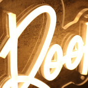 The Skin Room Yellow Neon Sign