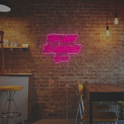 The Way To Heaven With Arrow LED Neon Sign