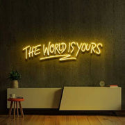 The Word Is Yours Neon Sign