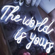 The Word Is Yours Neon Sign