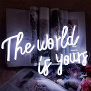 The Word Is Yours Neon Sign