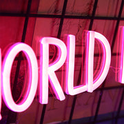 The World Is Yours Neon Sign