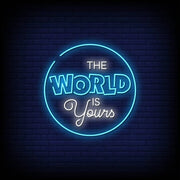 The Word Is Yours Neon Sign