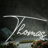 Thomas White Name Neon Sign