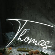 Thomas White Name Neon Sign