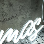 Thomas White Name Neon Sign