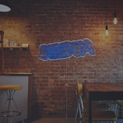 Three-Dimensional Freedom Word LED Neon Sign