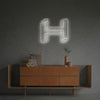 Three-Dimensional Letter H LED Neon Sign