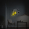 Thunder Cloud LED Neon Acrylic Artwork