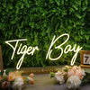 Tiger Bay Yellow Neon Sign