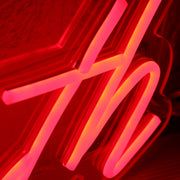 Til Death Red Neon Sign