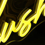 Time To Phlush Yellow Neon Sign