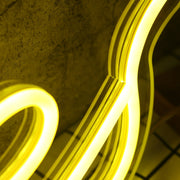 Times Yellow Neon Sign