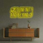 To Infinty And Beyond LED Neon Sign