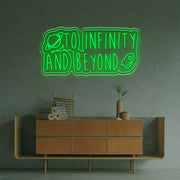 To Infinty And Beyond LED Neon Sign