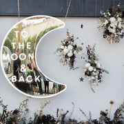 To The Moon And Back Neon Sign