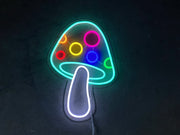 Toadstool Mushroom Neon Sign